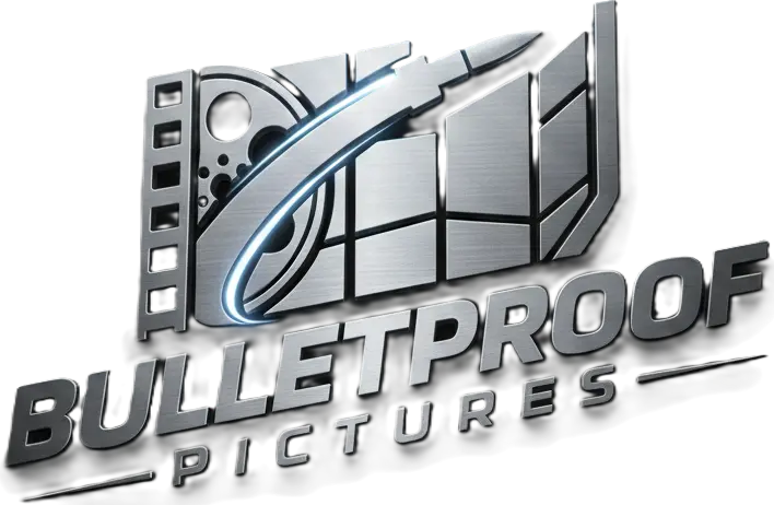 Bulletproof Pictures logo — action films by Will Bermender